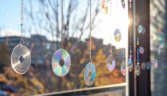 CDs na janela ajudam a manter pássaros afastados