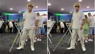 Prefeito do Rio foi flagrado imitando uma pessoa com deficiência visual