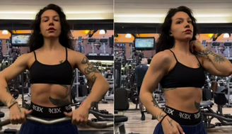 Essa não é a primeira vez que a cantora de 29 anos chama a atenção pelo porte físico