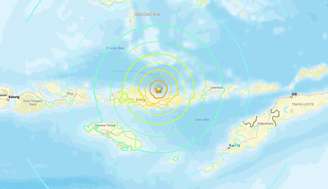 Alerta foi emitido após sequência de terremotos