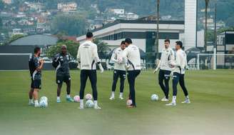 Jogadores do Santos 