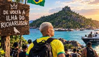 Richarlison ironiza Flávio Bolsonaro (PL) nas redes sociais.