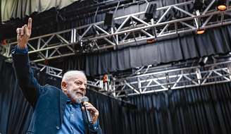 Presidente da República, Luiz Inácio Lula da Silva, durante anúncio de medidas relacionadas ao Rio Grande do Sul, no Campus da Unisinos, São Leopoldo - RS (15/05/2024)