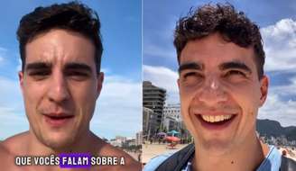O francês Nino Fallard viralizou com vídeo falando sobre como brasileiros se referem à comida