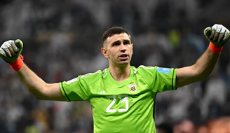 Dibu Martínez é um dos astros da Argentina