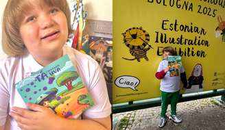 Aos dez anos, menino autista vai à Itália lançar o sétimo livro