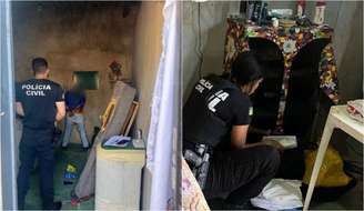 Polícia cumpre mandado de busca e apreensão na casa de dupla investigada por estupro de vulnerável e divulgação de material pornográfico com adolescente