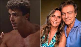 Carlos Alberto Riccelli e Bruna Lombardi se conheceram nos bastidores de uma novela