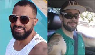 Joárdenes Rufino Sousa da Silva (à esq.), de 44 anos, e Ariston Ferreira Campos (à dir.), de 50 anos