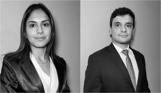 Giuliana e Alexandre são advogados e trabalham no escritório da mãe, Viviane de Moraes