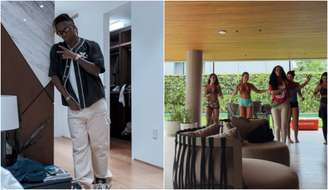 Vini Jr. emprestou mansão no RJ para Virginia ficar nesta terça-feira (14)