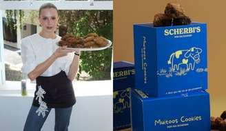 Isa Scherer vende aparas de brownie em sua doceria por quase R$ 40