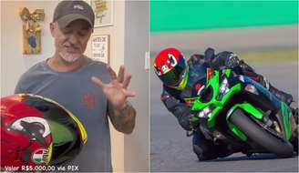 Daniel Cravinhos tenta vender capacete por RF$ 5 mil internet
