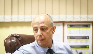 Delegado Ruy Ferraz Fontes, à época em que era diretor do Departamento Estadual de Investigações sobre Entorpecentes