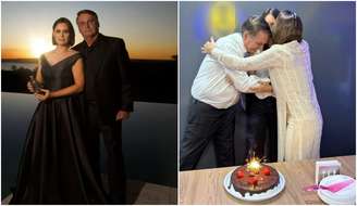 Jair Bolsonaro e Michelle têm juntos uma filha, Laura