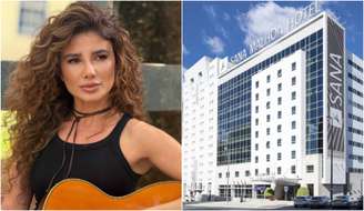 Paula Fernandes detona hotel de Lisboa, em Portugal