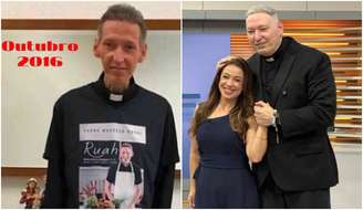 Padre Marcelo Rossi compara antes e depois de depressão