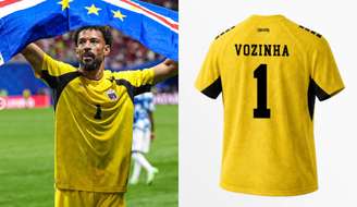 Saiba quanto custa a camisa da seleção de Cabo Verde 
