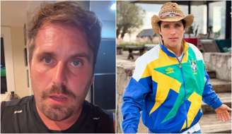 Thiago Gagliasso ironiza reclamação do irmão Bruno Gagliasso