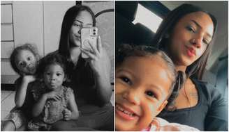 Nayra Santos faz homenagem às filhas mortas pelo pai