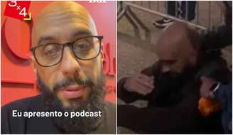 O repórter Igor Carvalho