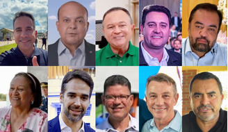 Dez governadores estão fora das eleições deste ano: Paulo Dantas (MDB) - AL; Ibaneis Rocha (MDB) - DF; Carlos Brandão (PSB) - MA; Ratinho Júnior (PSD) - PR; Cláudio Castro (PL) - RJ; Fátima Bezerra (PT) - RN; Eduardo Leite (PSD) - RS; Coronel Marcos Rocha (União) - RO; Antonio Denarium (PP) - RR; e Wanderlei Barbosa (Republicanos) - TO
