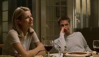 Gwyneth Paltrow e Brad Pitt chegaram a ficar noivos em 1996, mas separaram-se um ano depois.