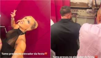 Virginia fica presa em elevador antes de festa da Wepink em SP