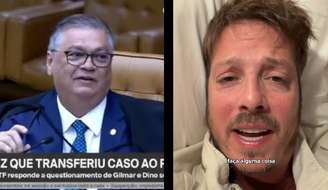 Flávio Dino recorre a Fábio Porchat para falar sobre rotina no STF