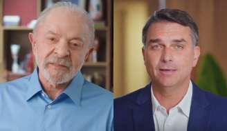 Lula e Flávio nos programas eleitorais do último dia de propaganda no rádio e na TV
