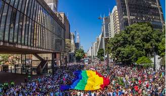 Imagem de arquivo da Parada do Orgulho LGBT de 2014