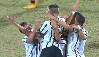 Corinthians festeja na vitória do título