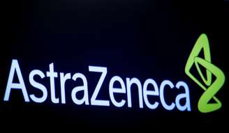 Logotipo da AstraZeneca. 8/4/2019. REUTERS/Brendan McDermid