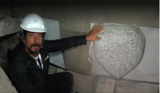 Pablo Anibal Cardoso mostra o sagrado coração de Jesus Cristo