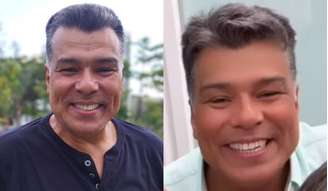 Maurício demonstra estar feliz com os resultados.