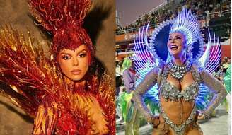 Lancellotti usou a frase dita por Paolla, "Ouviu agora?" em legenda de desfile da Beija-Flor