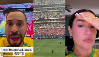 Famosos lamentaram eliminação do Brasil