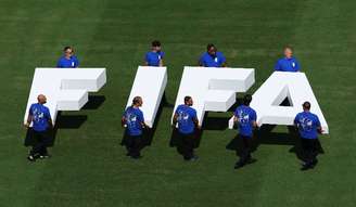 Gramado da final da Copa do Mundo de 2026 entre Espanha e Argentina
  19 de julho de 2026     REUTERS/Mike Segar