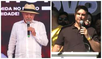 Lula e Flávio Bolsonaro são os mais bem colocados nas pesquisas eleitorais