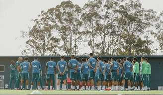 Seleção brasileira treino 