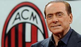 Silvio Berlusconi conquistou cinco títulos da Liga dos Campeões no comando do Milan (Foto: AFP)