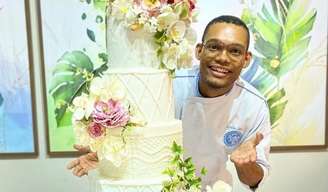 Nathan ficou conhecido no 'Bake Off Brasil' pelo talento ao criar bolos decorados