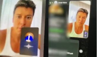 Rodrigo Faro foi vítima de golpe 