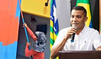 Aluízio Moreira Vaz tem 30 dias para retirar a cor vermelha dos prédios públicos pintados durante sua gestão