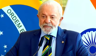 Presidente Luiz Inácio Lula da Silva (PT) voltou a criticar Donald Trump nesta terça-feira, 8, durante discurso na visita do primeiro-ministro indiano, Narendra Modi, ao Brasil