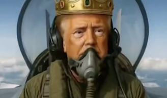 Trump apareceu usando coroa em vídeo feito por IA