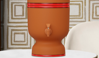 O filtro de barro é muito eficaz na retenção de partículas físicas