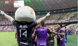 Vozão comemora a vitória sobre o rival –