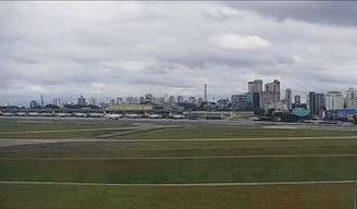 Voos Suspensos em Congonhas - Pista parada