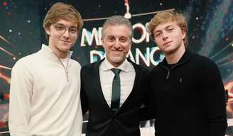 Luciano Huck entre Joaquim e Benício: todo pai quer o melhor para os filhos, e esse melhor custa caro